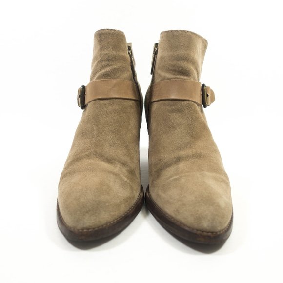 Aquatalia Liana Suede Leather Boots - Women's Size 8 - Picture 3 of 9